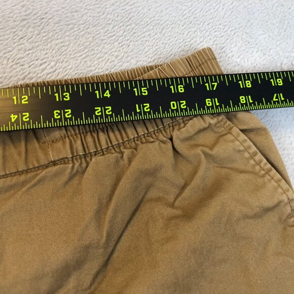 Old Navy Women's Casual Pants Size 12 Brown Drawstring Pull On Straight Travel - Picture 5 of 10